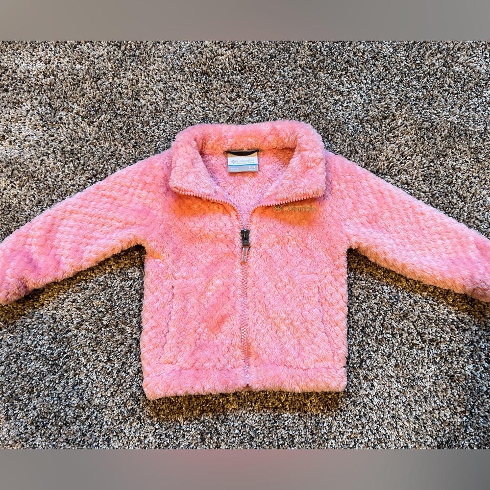 Baby Girls Columbia Fleece Zip Up